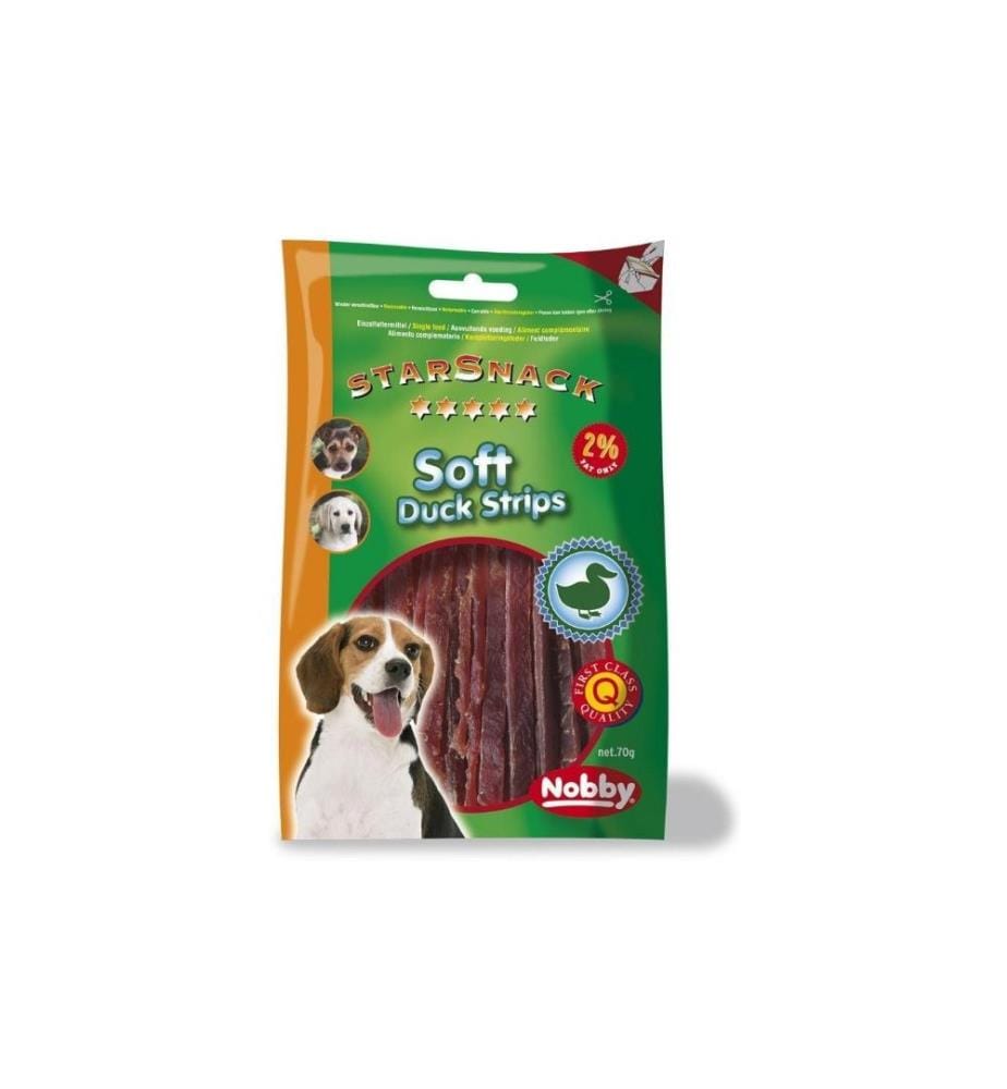 NOBBY - Leckerli StarSnack Soft Duck Strips, 70 g