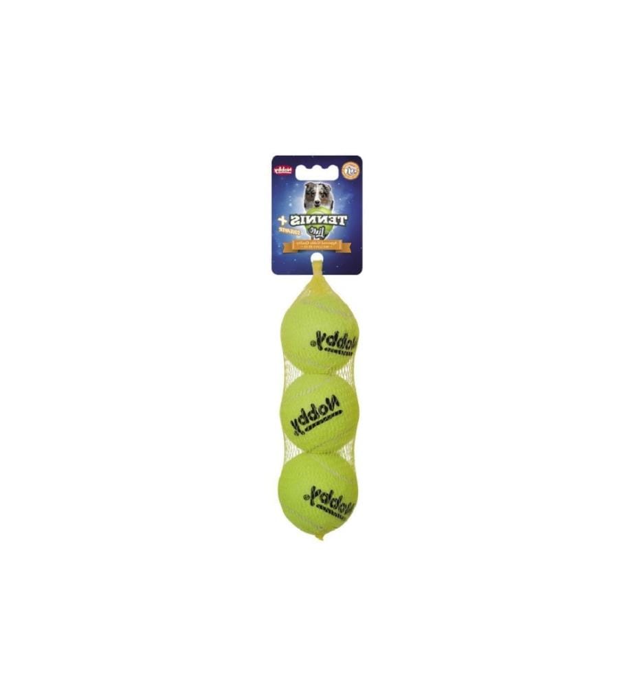NOBBY - Hunde-Spielzeug Tennisball, Gelb