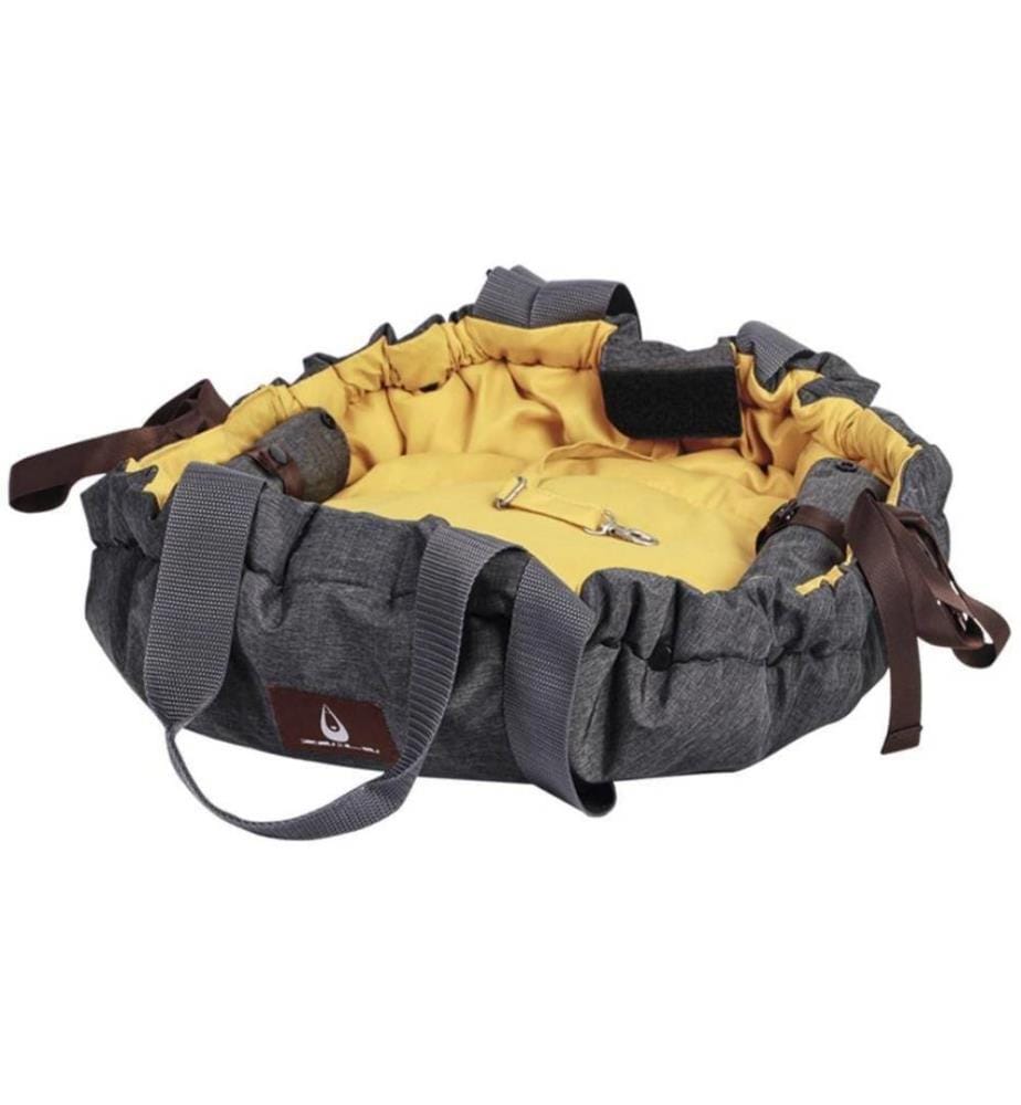 NOBBY - Sac de transport d'animal Shelly, 72 x 55 cm, gris moutarde
