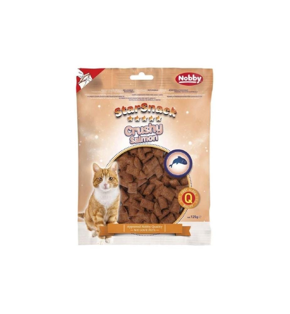NOBBY - Katzen-Snack StarSnack Crushy Salmon, 125 g