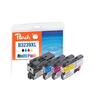 PEACH - Tinte Brother LC-3239XL BK, C, M, Y