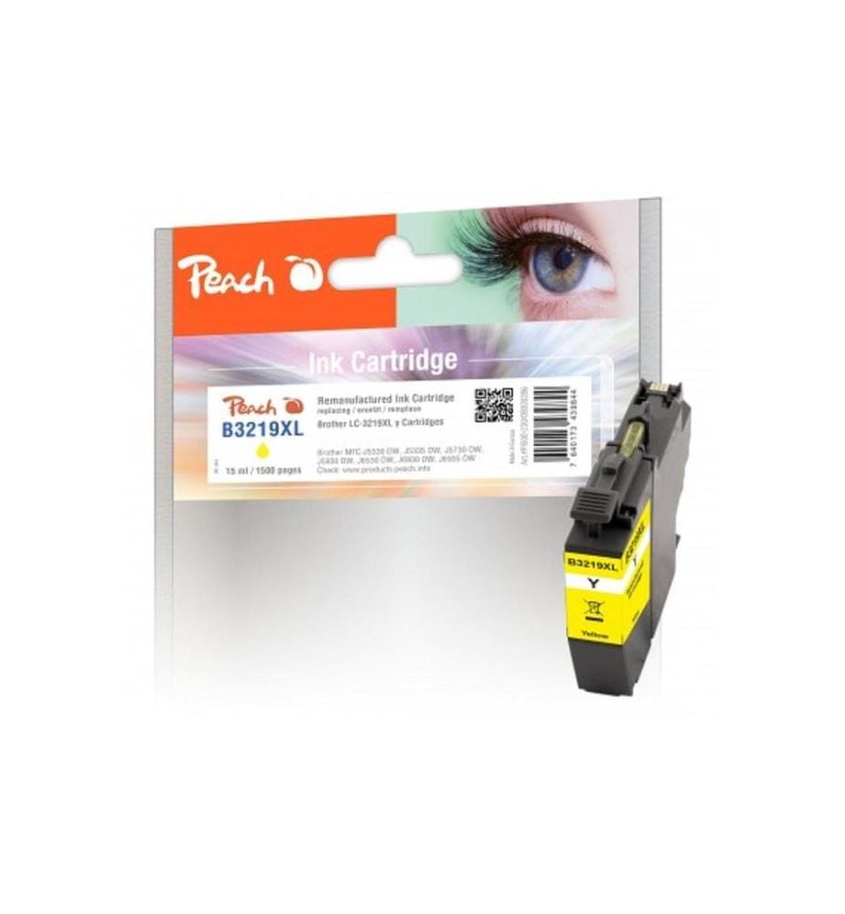 PEACH - Tinte Brother LC-3219XL Yellow