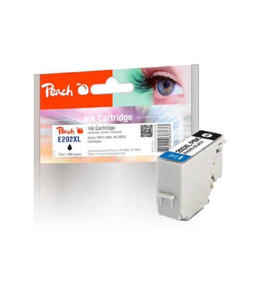 PEACH - Tinte Epson No 202XL (T02H1) Photo Black