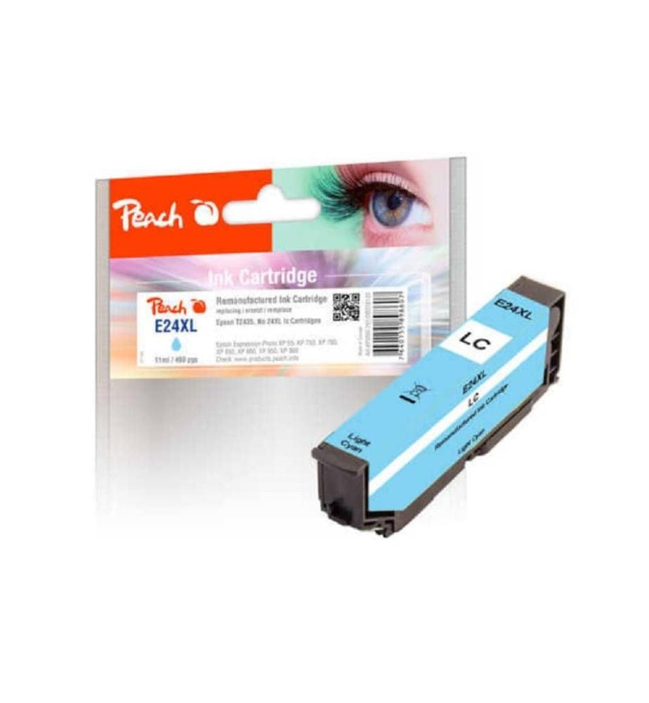 PEACH - Tinte Epson T2435, No 24XL Light Cyan