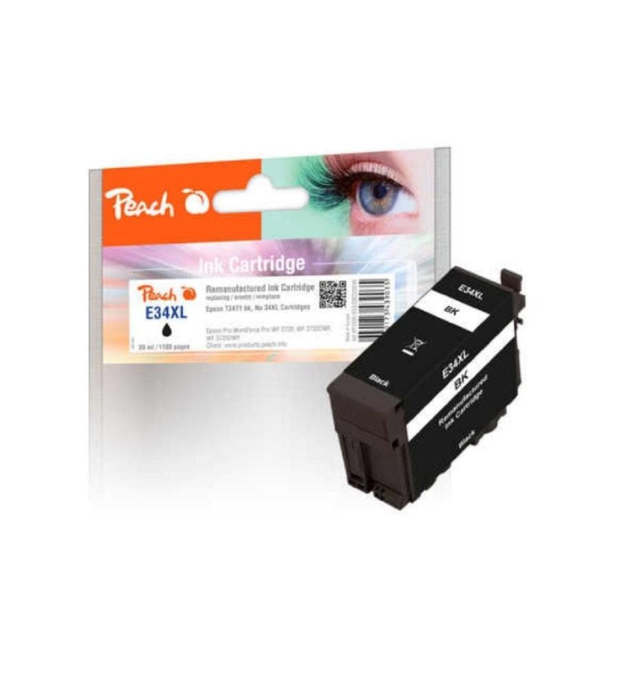 PEACH - Tinte Epson T3471, No 34XL Black