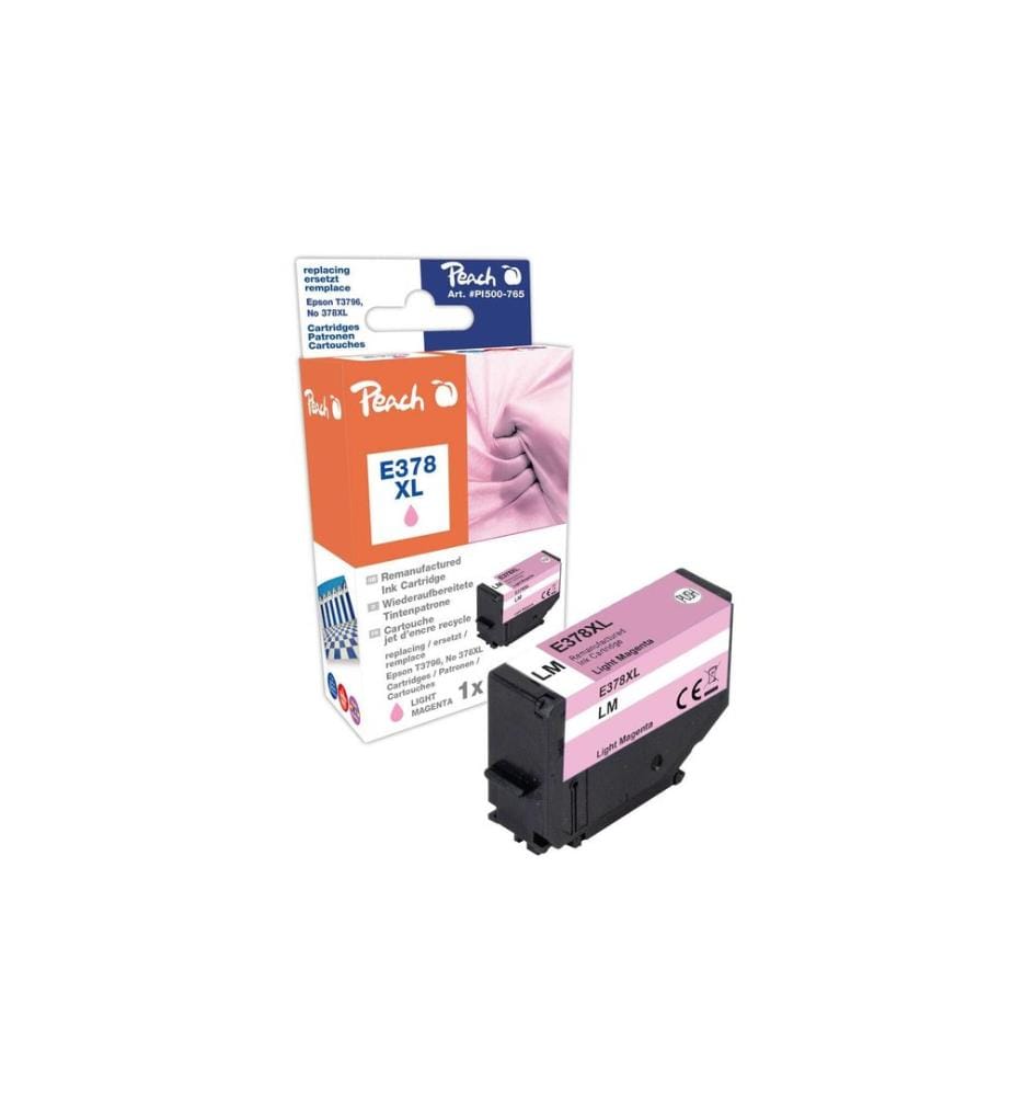 PEACH - Tinte Epson T3796, No 378XL Light Magenta