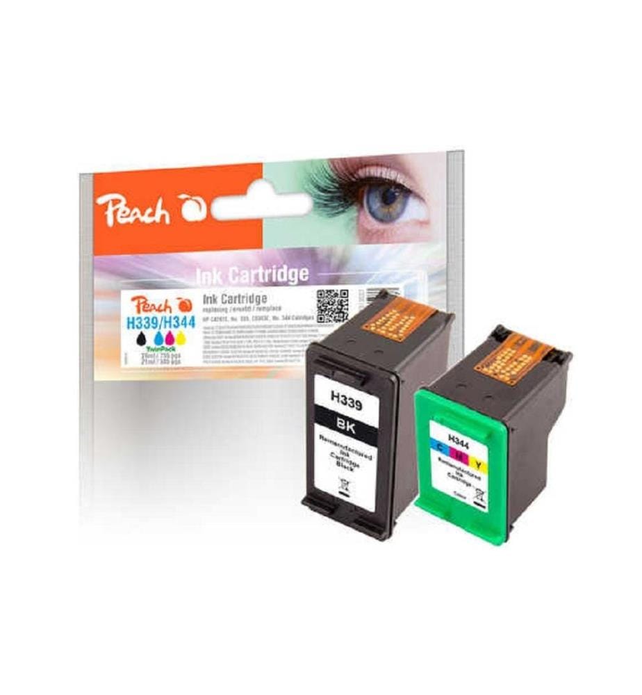 PEACH - Tinte HP No 339 / No 344 BK, Color