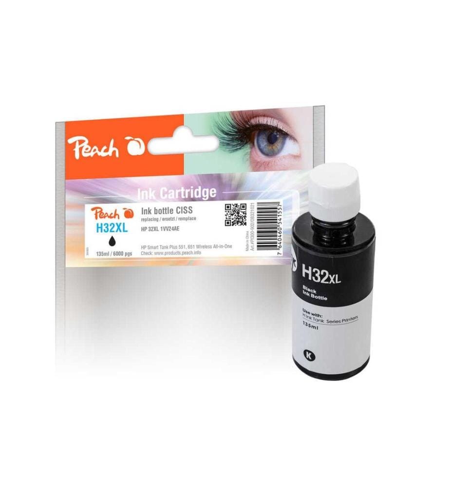 PEACH - Tinte HP 32XL (1VV24AE) Black