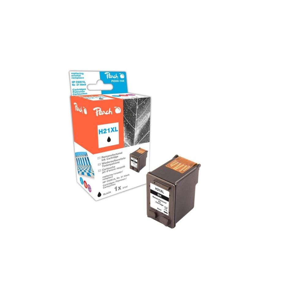 PEACH - Tinte HP Nr. 21XL (C9351AE) Black