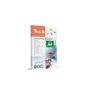 PEACH - Film laminé A4, 25 pièces, brillant