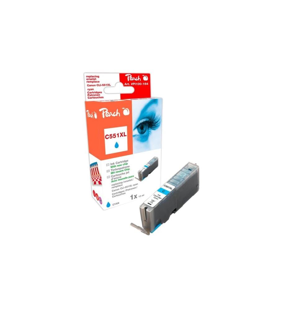 PEACH - Tinte Canon CLI-551C Cyan
