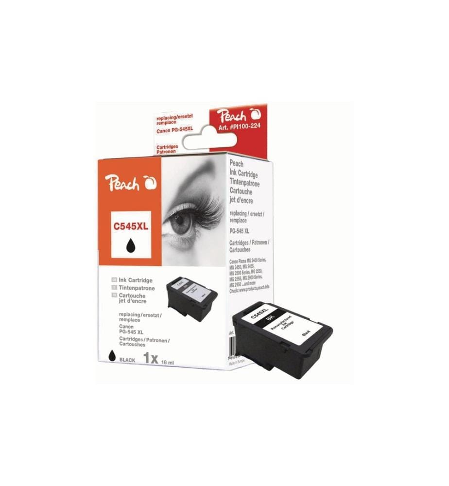 PEACH - Tinte Canon PG-545XLBK Black