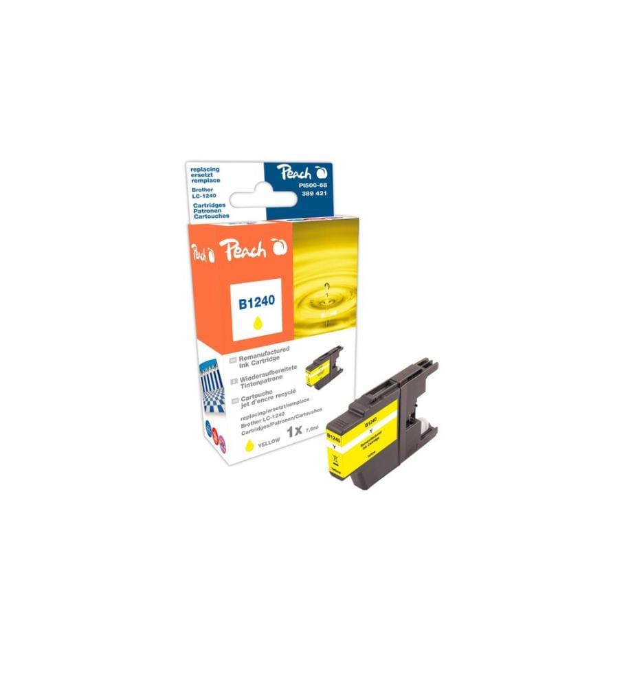 PEACH - Tinte Brother LC-1240Y Yellow