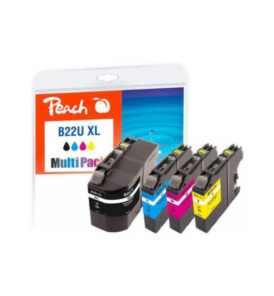 PEACH - Tintenset Brother LC-22UXL