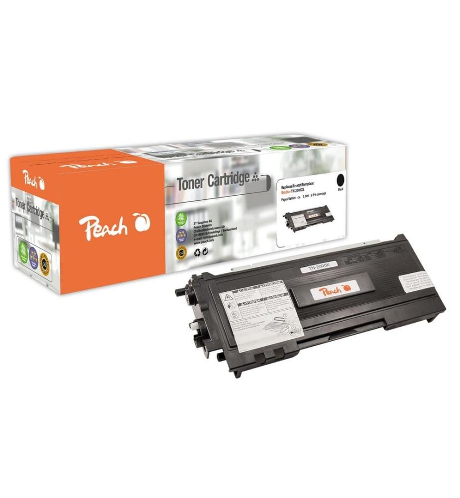 PEACH - Toner Brother TN-2000XL Black