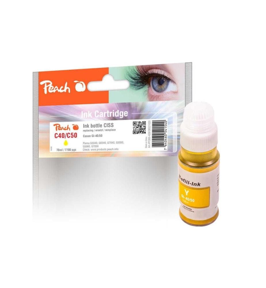 PEACH - Tinte Canon GI-40/50 Yellow