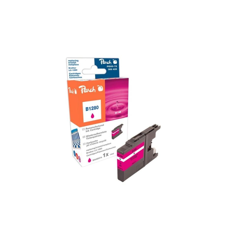 PEACH - Encre Brother LC-1280M Magenta