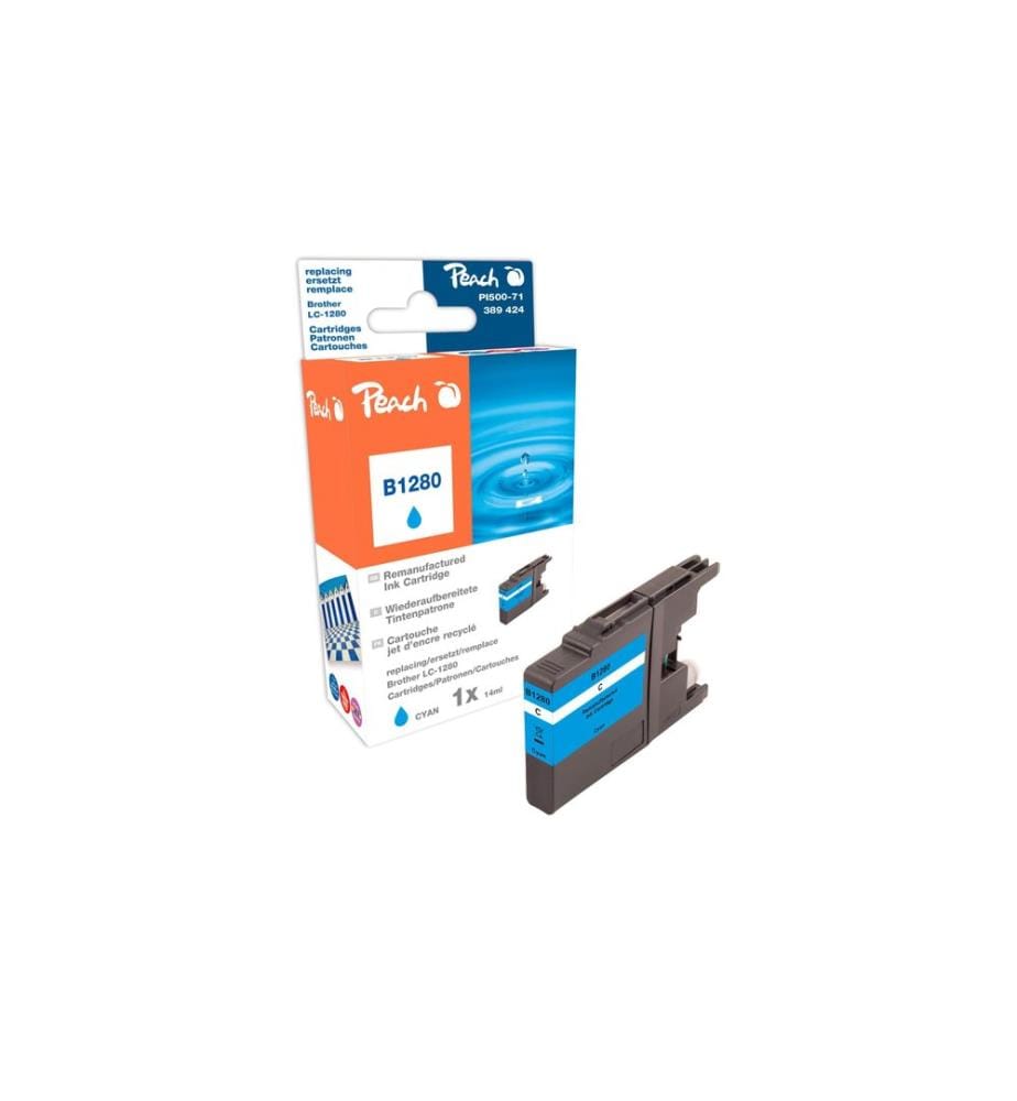PEACH - Encre Brother LC-1280C Cyan