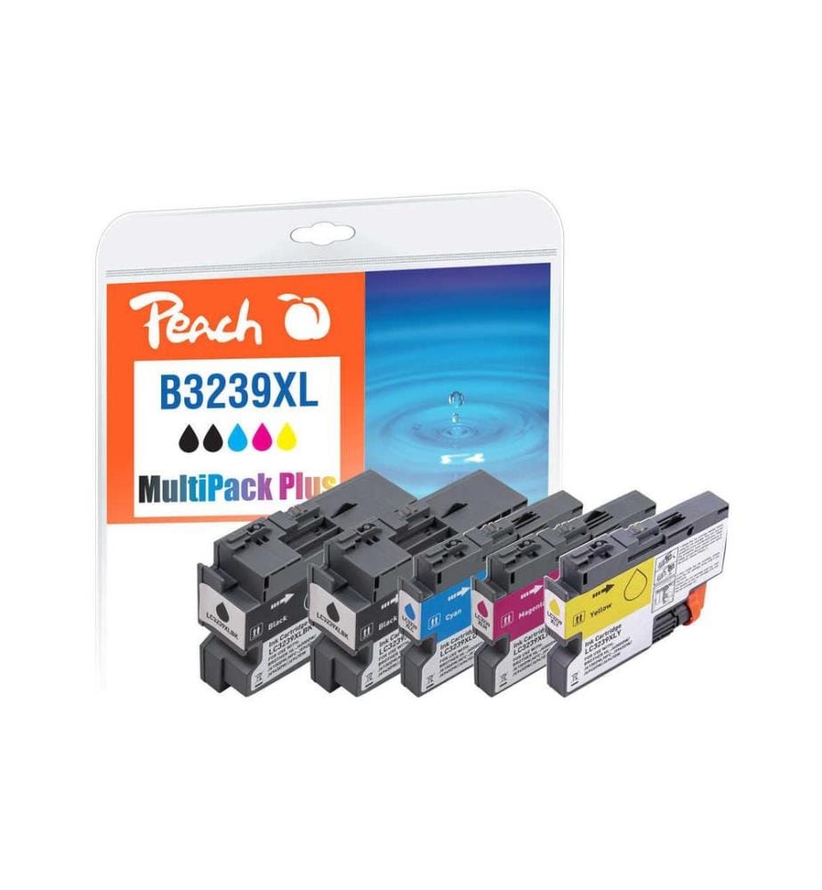PEACH - Tinte Brother LC-3239XL 2x BK, C, M, Y