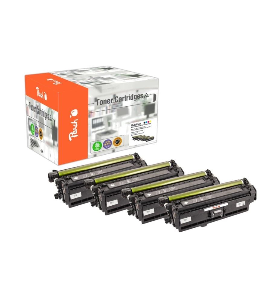 PEACH - Tonerset HP LJ MulltiPack. 508X XL BK/C/M/Y