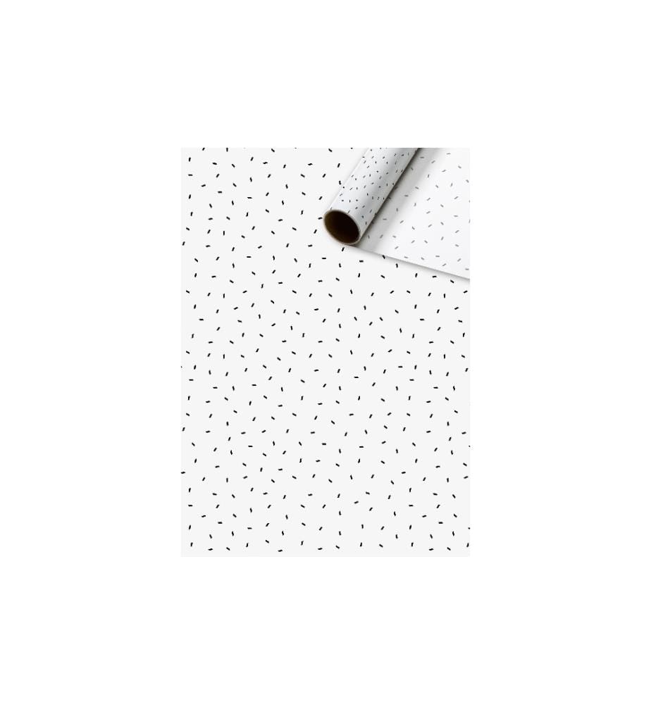 STEWO - Papier de soie Care 50 cm x 5 m, 30 g/m², blanc/noir