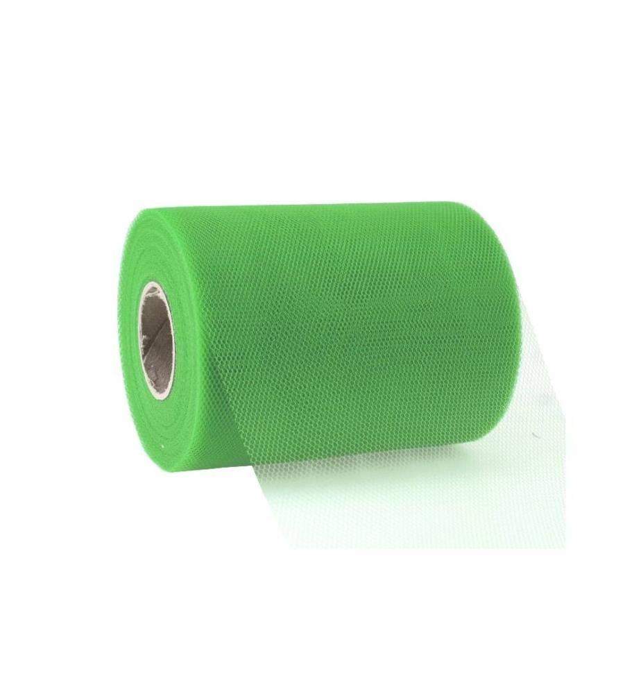PATTBERG - Ruban cadeau Verona Tüll 11.2 cm x 50 m, citron vert