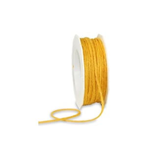 PATTBERG - Ruban de jute 2 mm x 25 m, Jaune