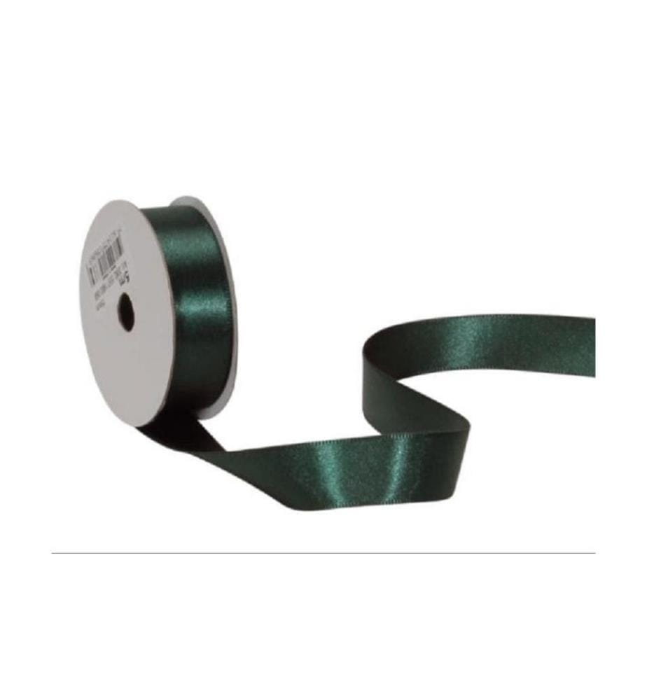 SPYK - Geschenkband Satin 16 mm x 5 m, Dunkelgrün