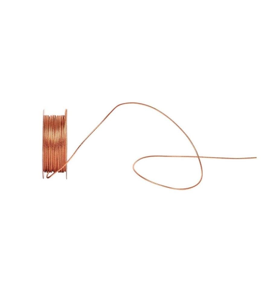 SPYK - Geschenkband Lurexa-Kordel 1 mm x 7 m, Kupfer