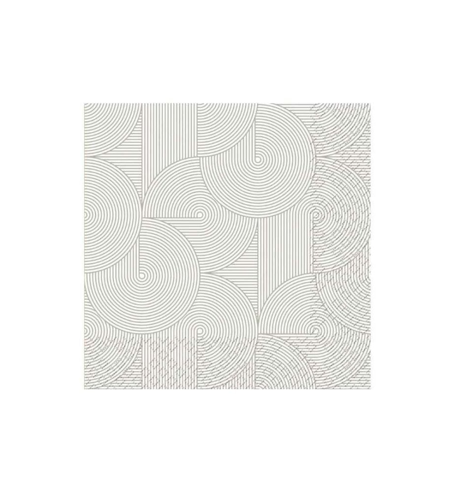 STEWO - Serviettes en papier Anteo 33 cm x 33 cm, 20 Pièce/s, Blanc