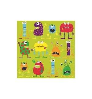 STEWO - Serviettes en papier Nello 33 cm x 33 cm, 20 Pièce/s, Vert clair
