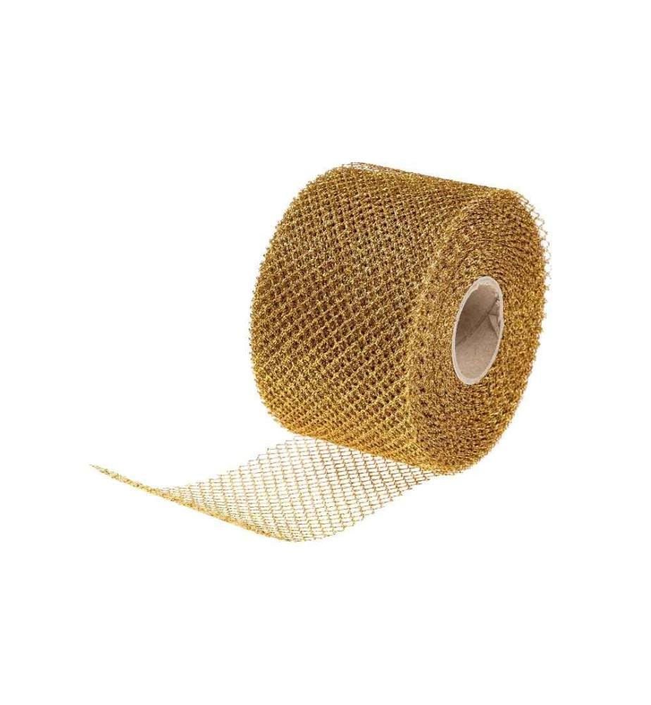 PATTBERG - Ruban cadeau Siena 7.2 cm x 20 m, or
