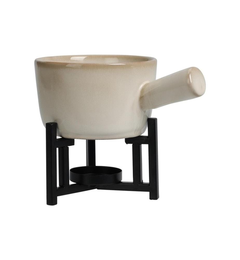 FURBER - Service à fondue au fromage 4 Pièce/s, Beige