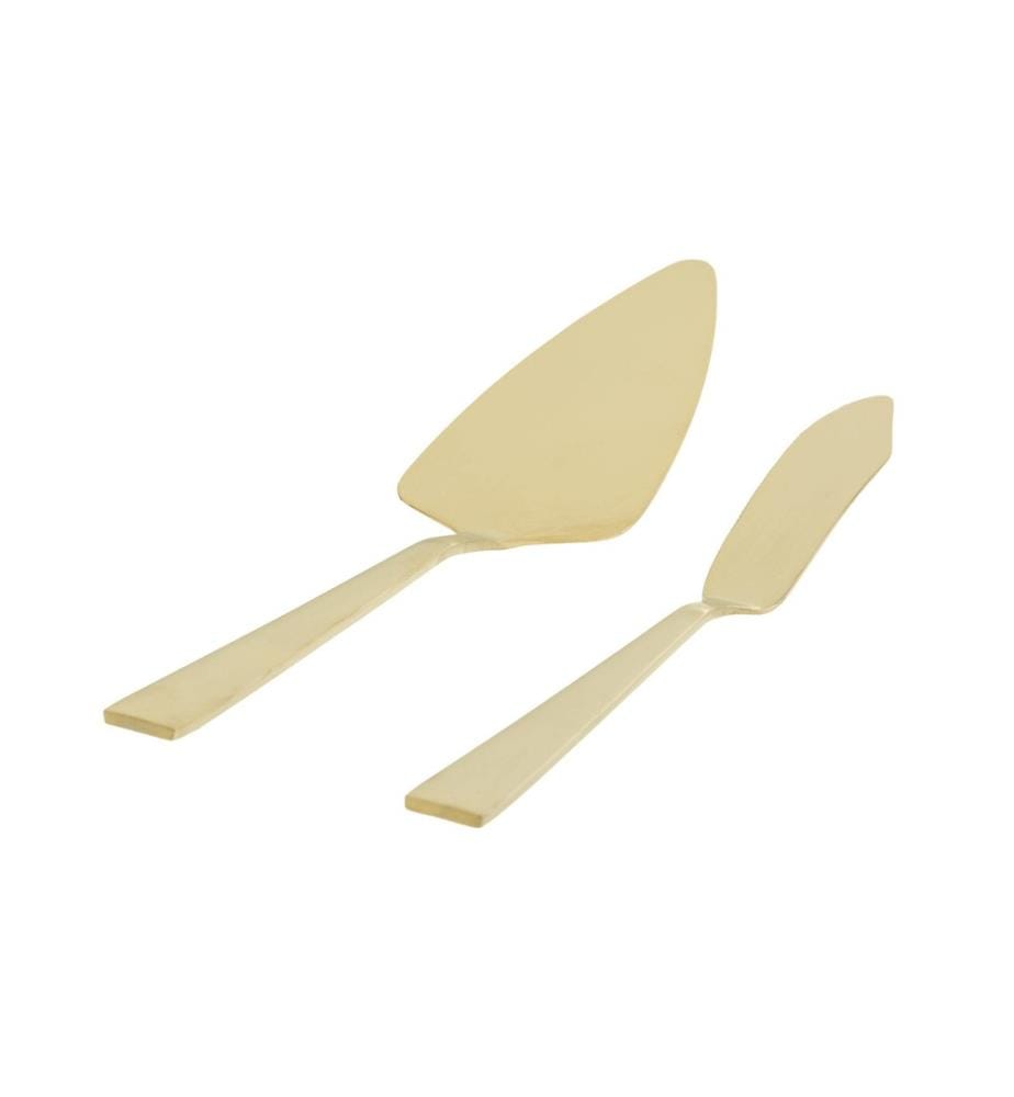 FURBER - Couverts à gâteau 2 pièces Doré