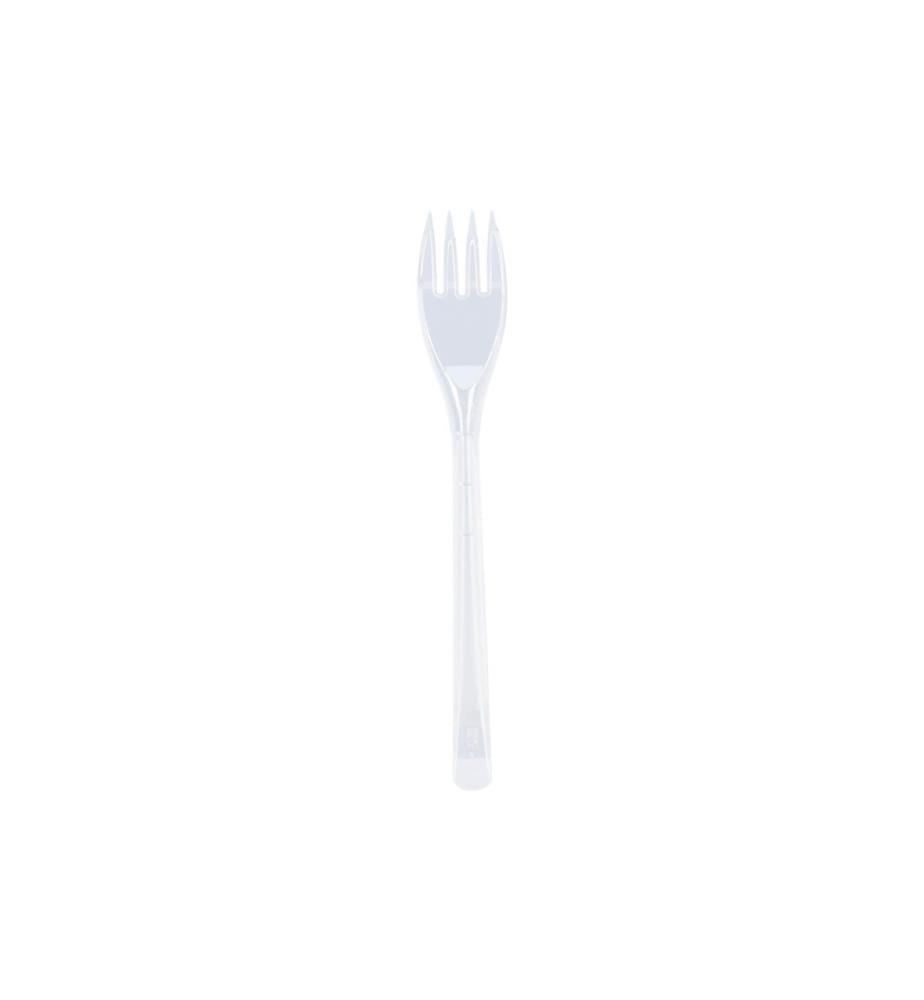 FURBER - Kunstoff-Gabel 25 Stück, Transparent