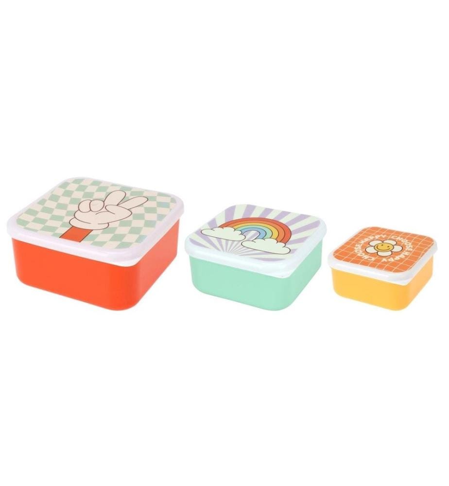 FURBER - Boîte casse-croûte Set, 3 pièces Multicolore