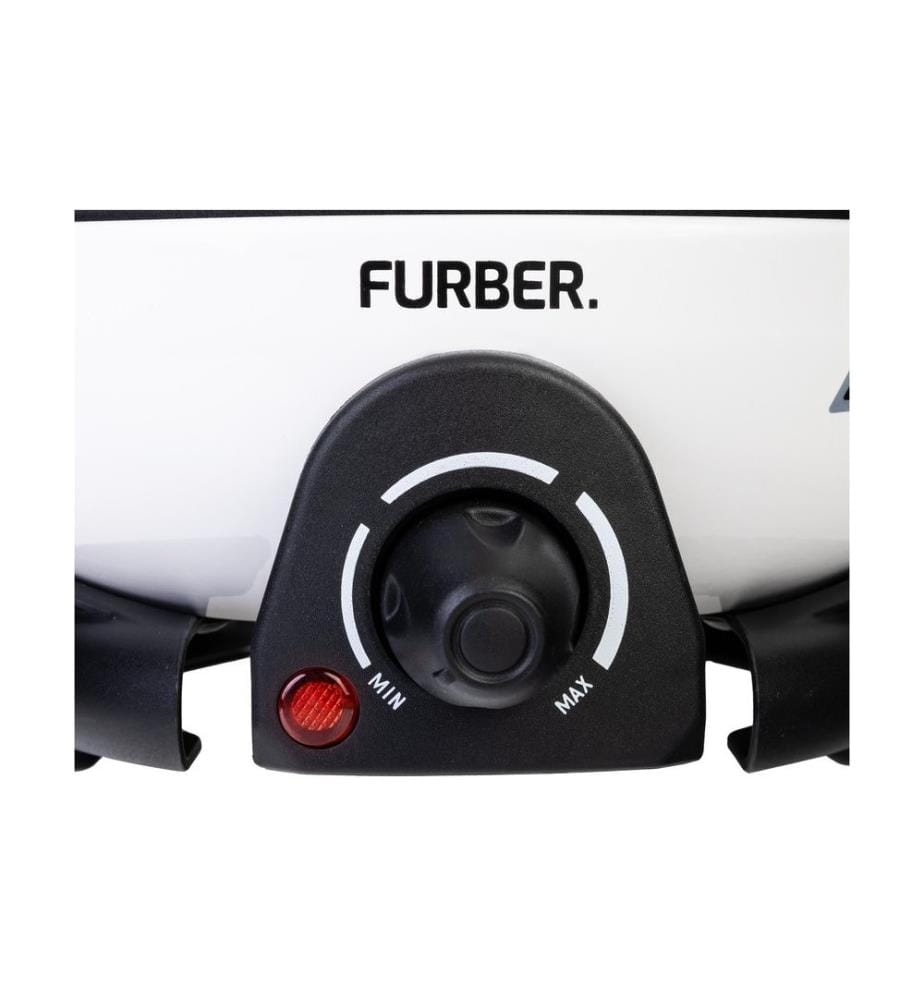 FURBER - Set à fondue Alpy 9 Pièce/s, Noir/Blanc