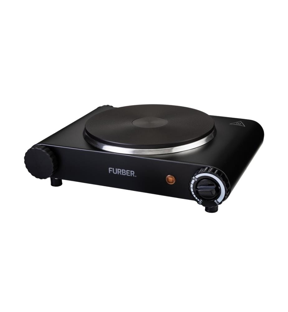 FURBER - Plaque de cuisson noir, 1500 W