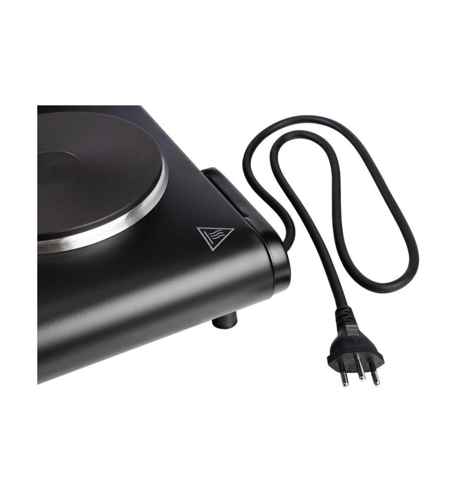 FURBER - Plaque de cuisson double Noir, 1500 W / 1000 W