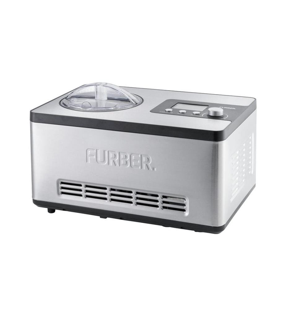 FURBER - Machine à glace Luigi Pro 1.5 l, Acier inoxydable