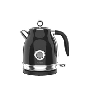 FURBER - Bouilloire Brando 1.7 l, Noir brillant