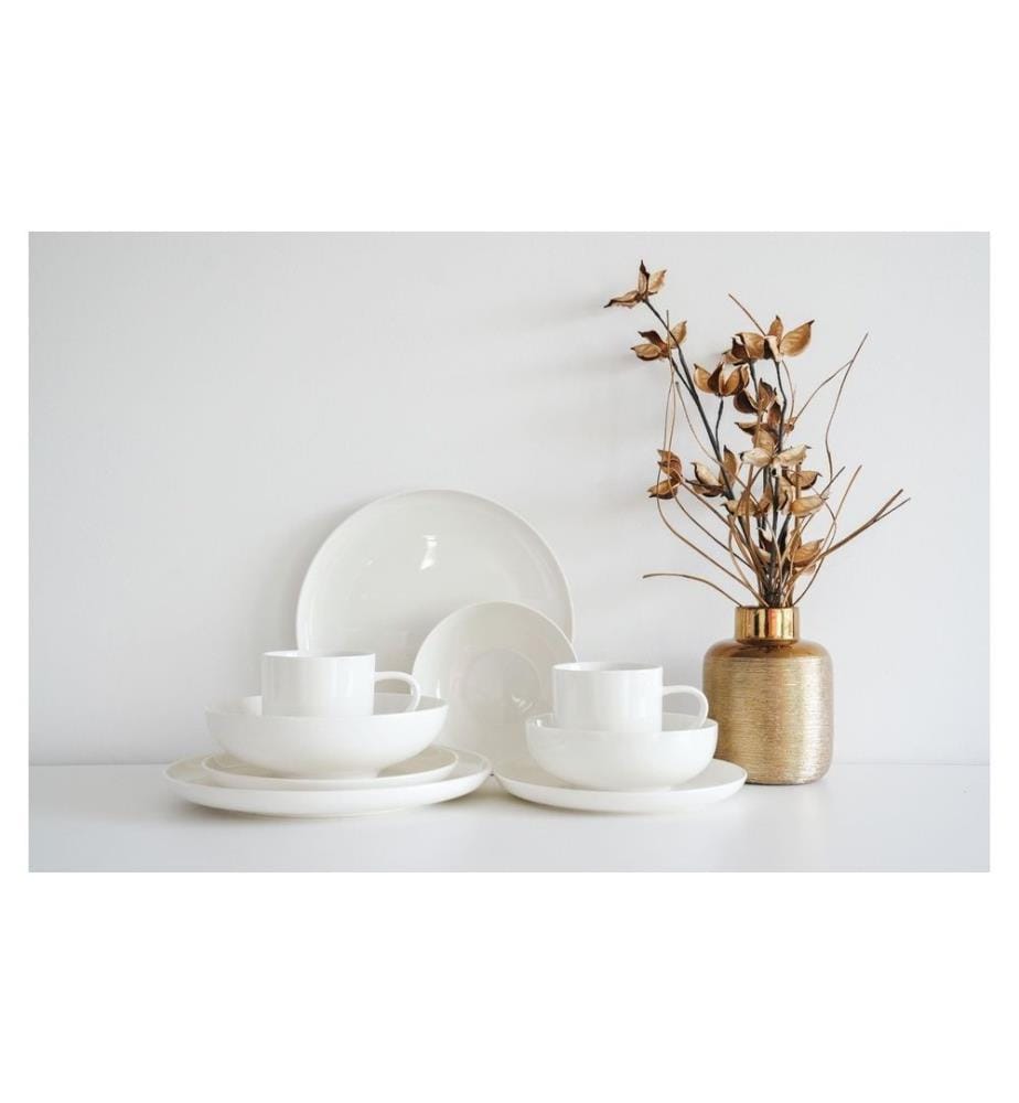 FURBER - Tasse 400 ml, 6 pièces, Blanc