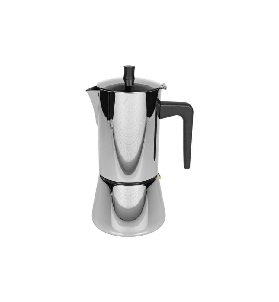 FURBER - Espressokocher Chicchi 6 Tassen, Silber