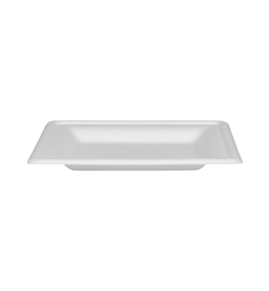 FURBER - Assiettes jetables 16 cm, 50 pièces, blanc