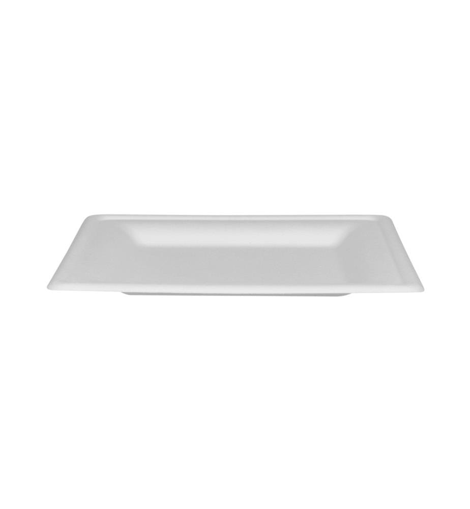 FURBER - Assiettes jetables 20 cm, 50 pièces, blanc
