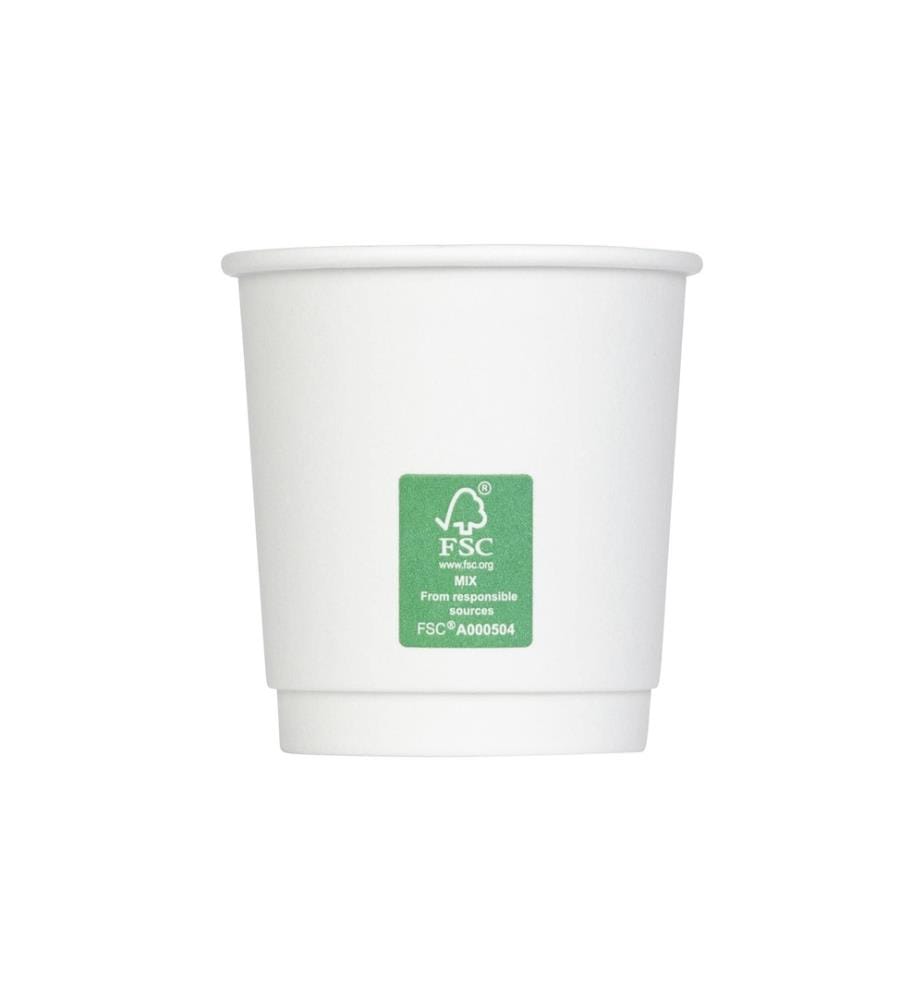 FURBER - Gobelets jetables 120 ml, 50 pièces