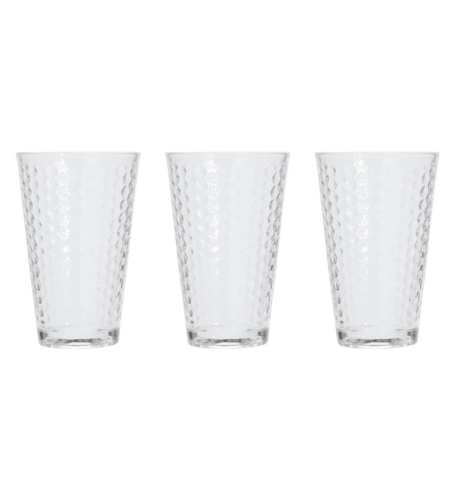 FURBER - Verre 300 ml, 3 Pièce/s, Transparent