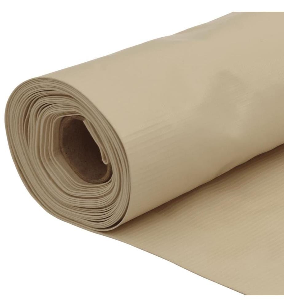 Écran de balcon Beige 90x500 cm Tissu Oxford