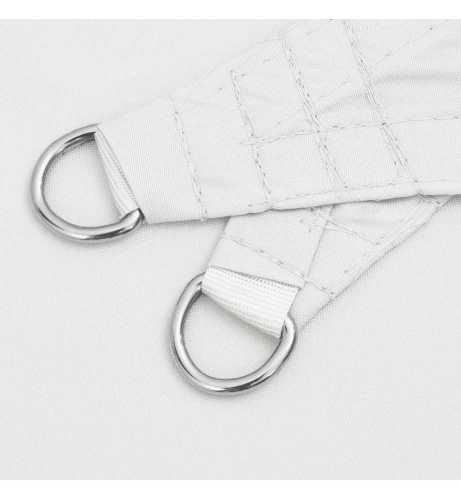 Sonnensegel Oxford-Gewebe Dreieckig 2,5x2,5x3,5 m Weiss