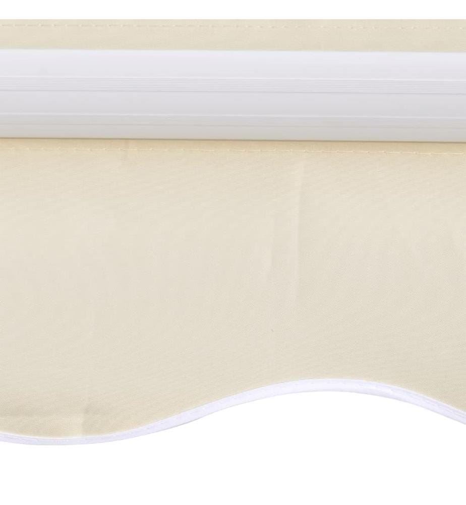 Markisenbespannung Canvas Creme 3 x 2,5 m (ohne Rahmen)